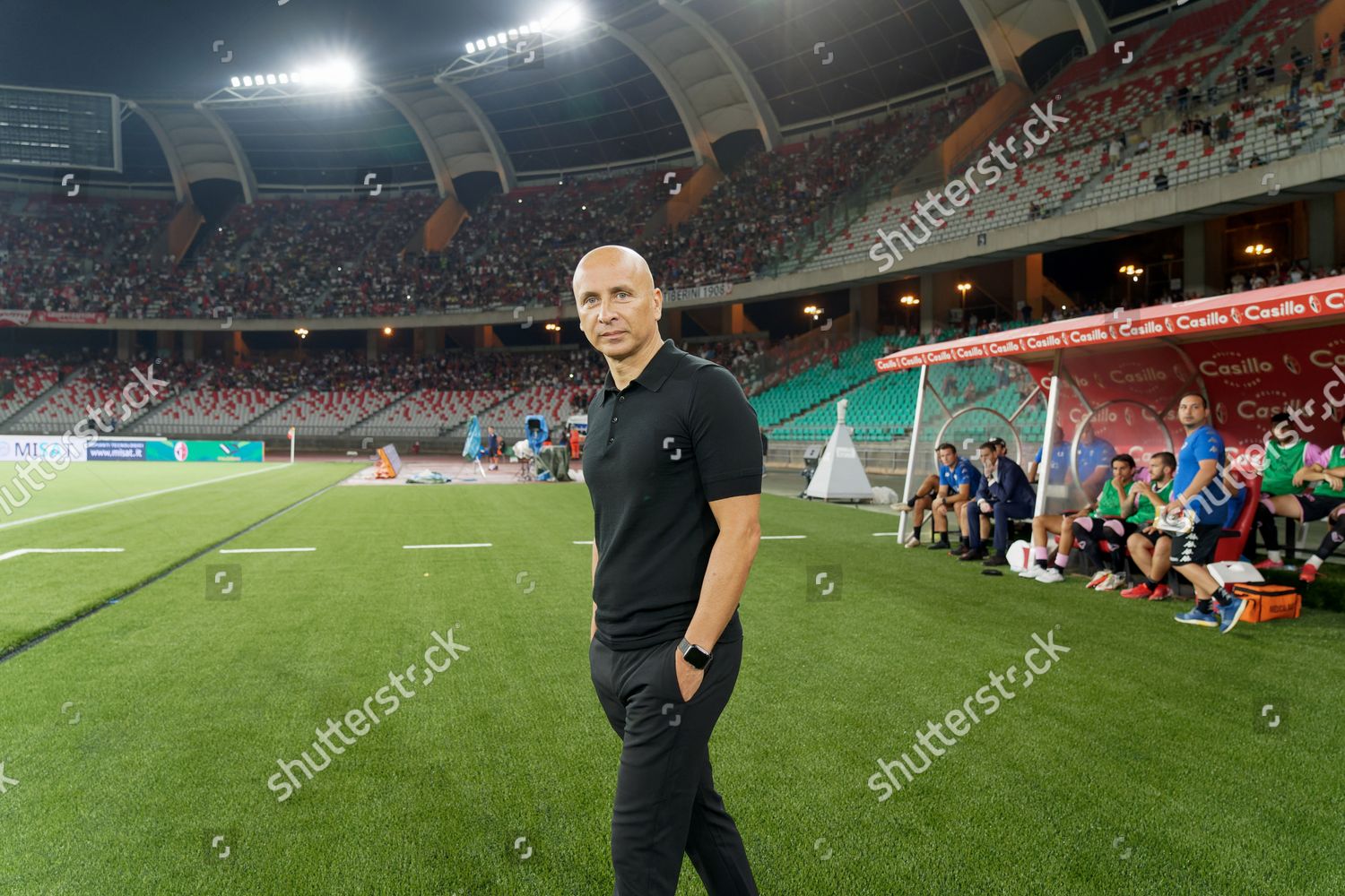 Eugenio Corini Head Coach Palermo Fc Editorial Stock Photo - Stock