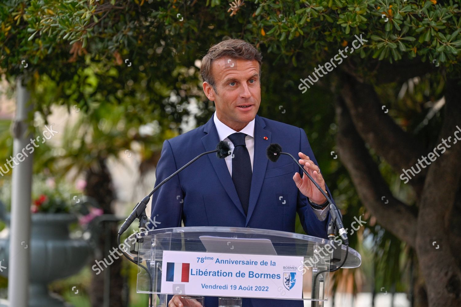 speech of macron