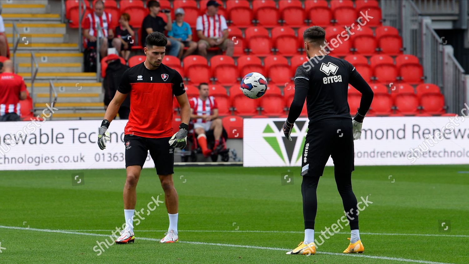 Luke Southwood 1 Cheltenham Town Warming Editorial Stock Photo Stock