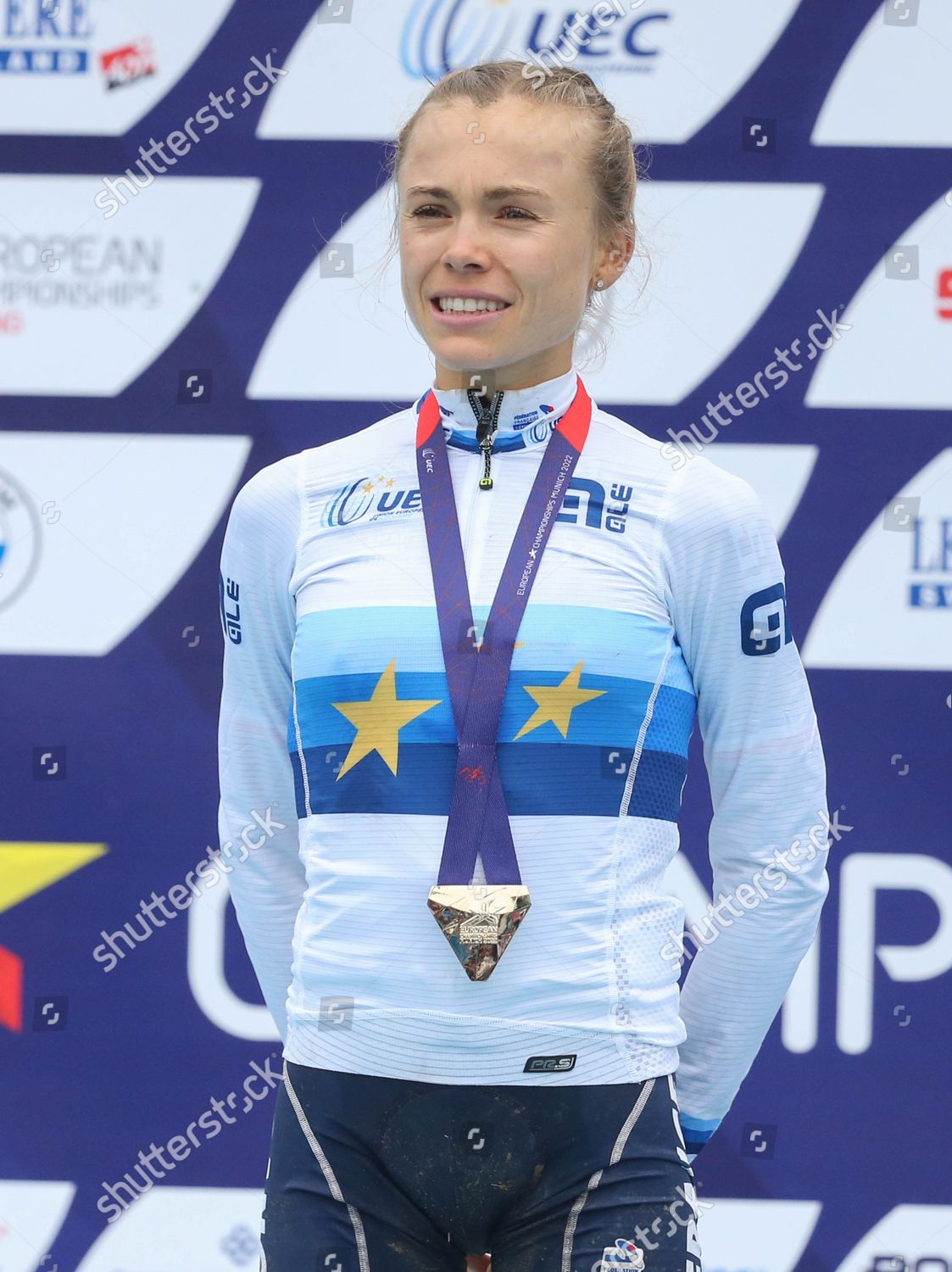 Loana France Gold Medal During Editorial Stock Photo Stock