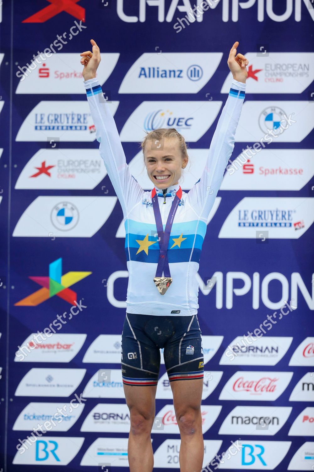Loana France Gold Medal During Editorial Stock Photo Stock