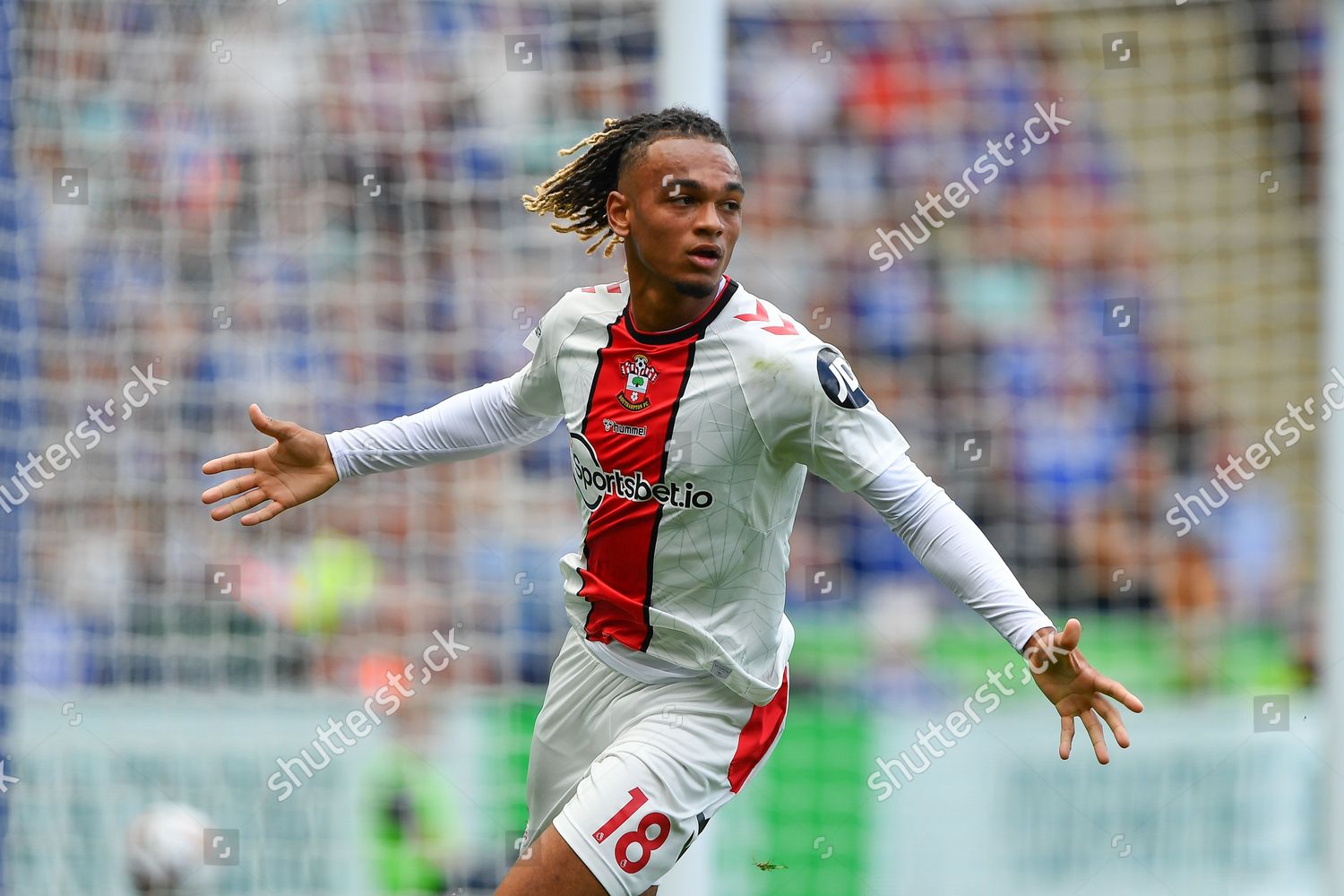 Sekou Mara Southampton Celebrates Goal Deemed Editorial Stock Photo ...