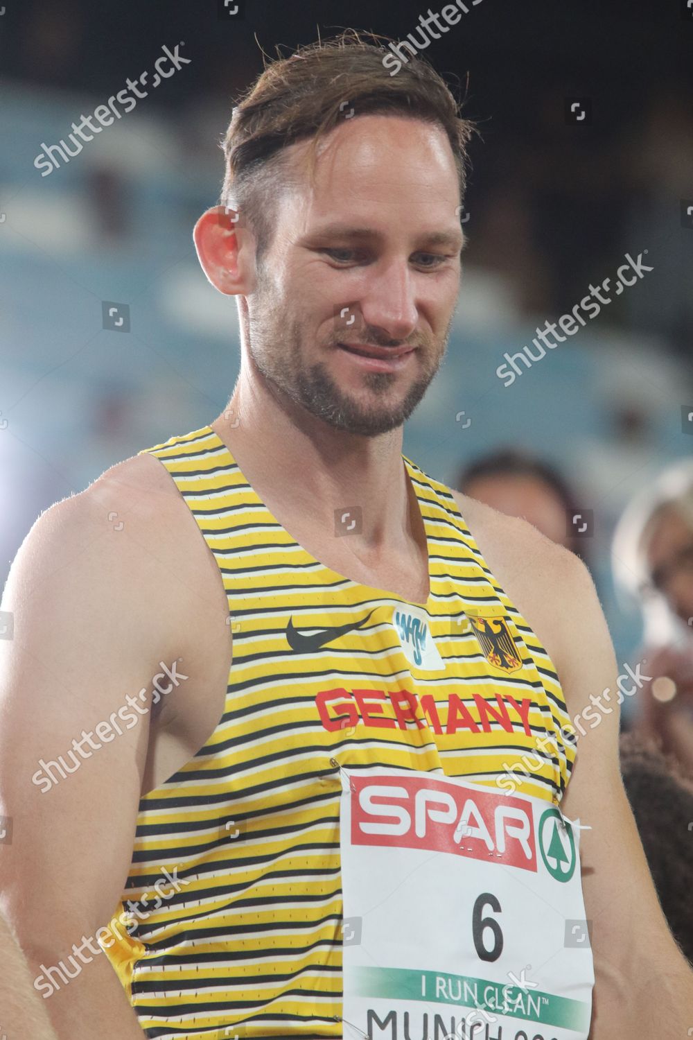 Kai Kazmirek Germany Action During Athletics Editorial Stock Photo ...