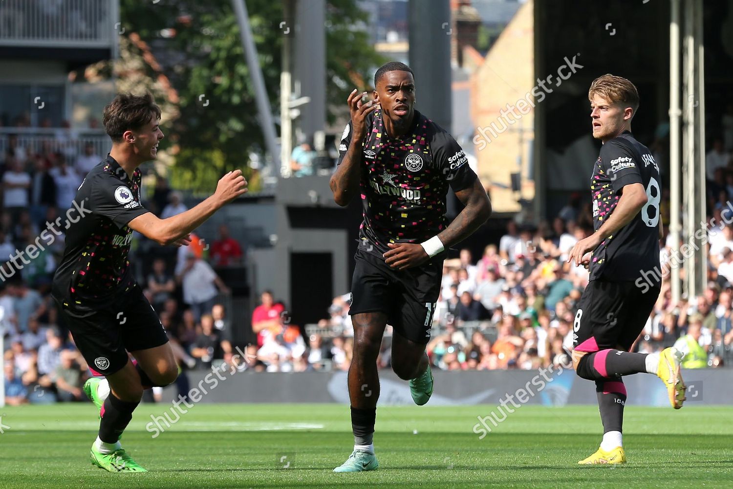 Ivan Toney Brentford Celebrates Moments Later Editorial Stock Photo ...