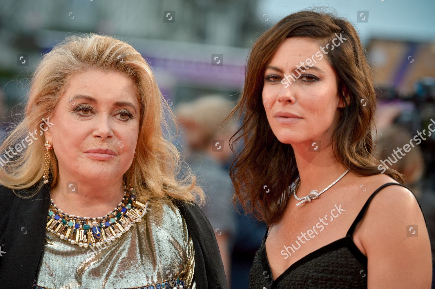 Catherine Deneuve Anna Mouglalis Attending Opening Editorial Stock ...