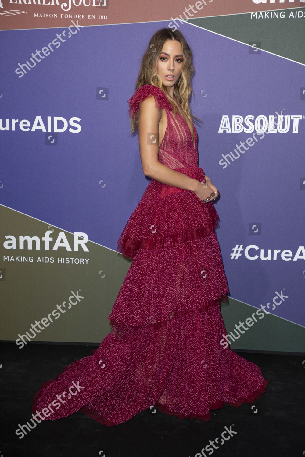 Chloe Bennet Attends Amfar Gala Nigth Editorial Stock Photo - Stock