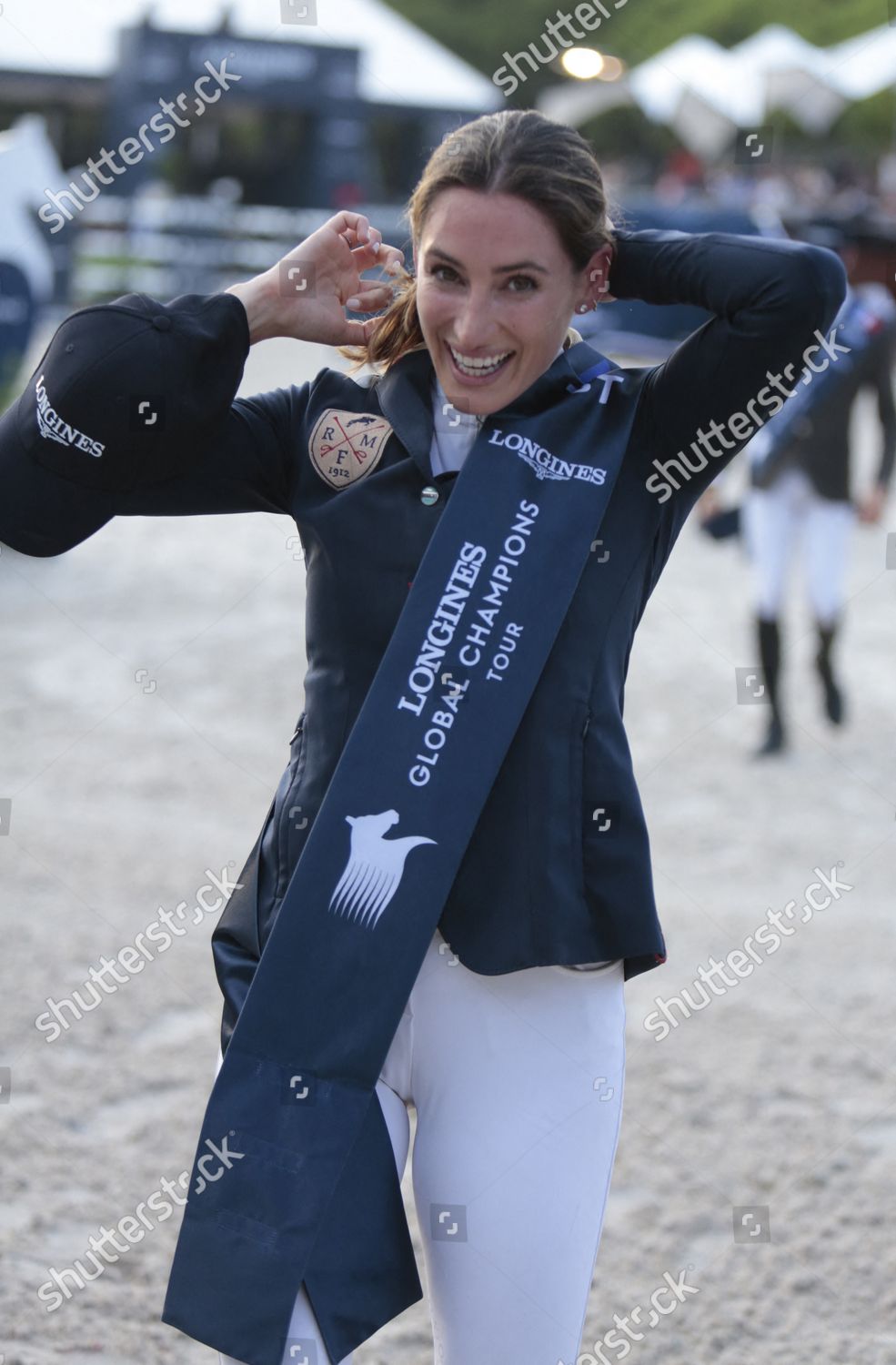 American Rider Jessica Springsteen Her Horse Editorial Stock Photo ...