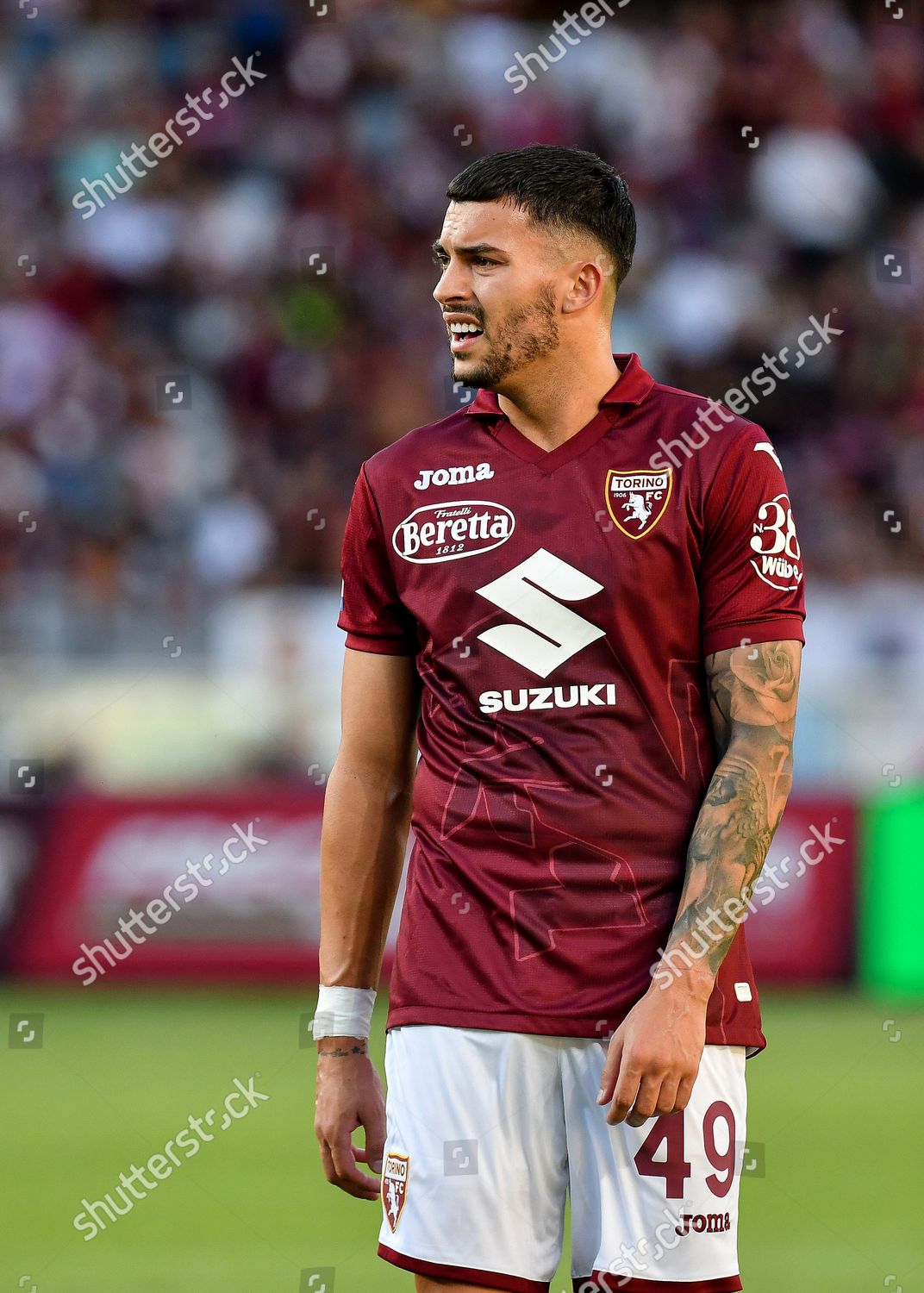 Nemanja Radonjic Torino Fc Looks On Editorial Stock Photo - Stock Image ...