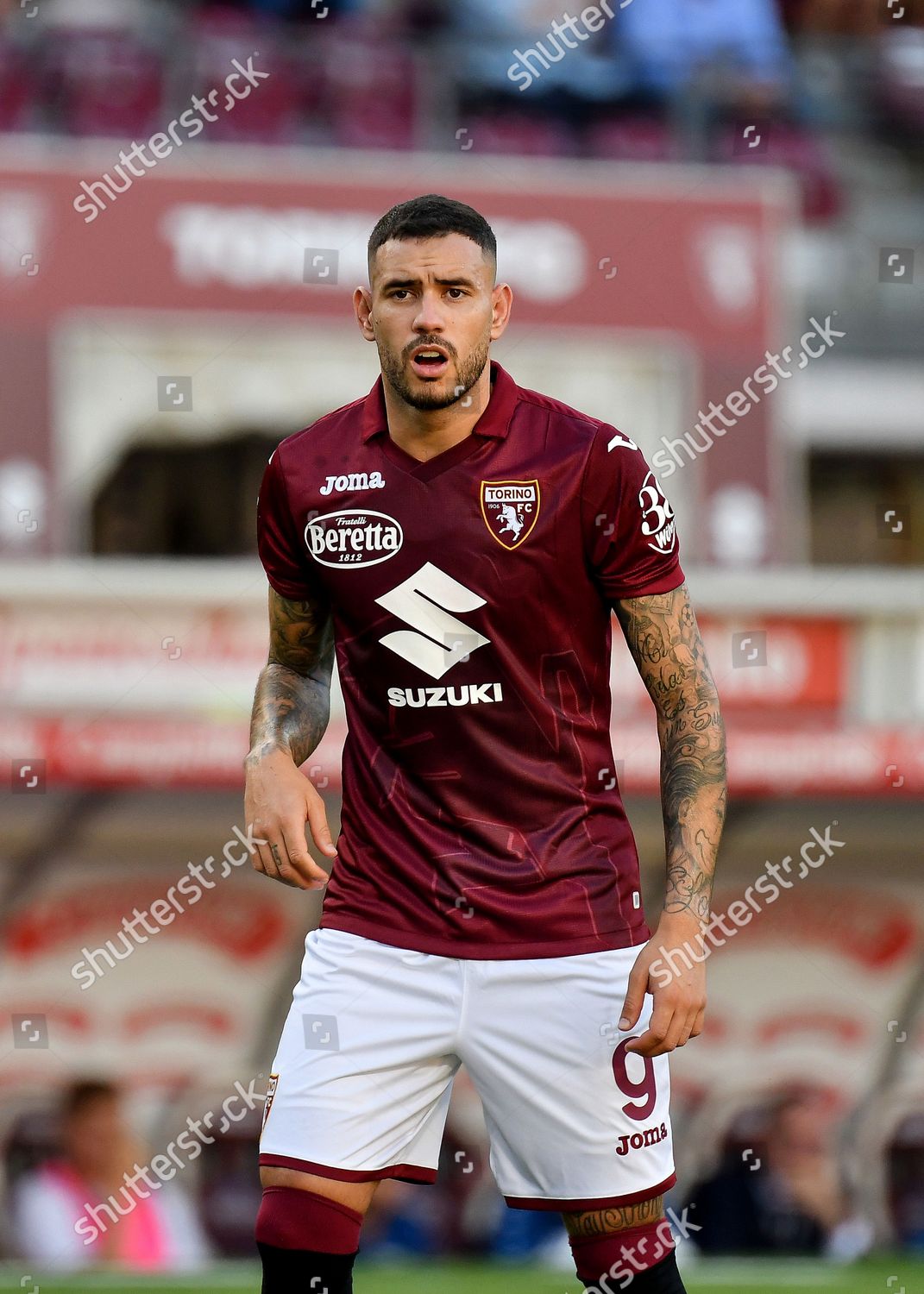 Antonio Sanabria Torino Fc Reacts During Editorial Stock Photo - Stock ...