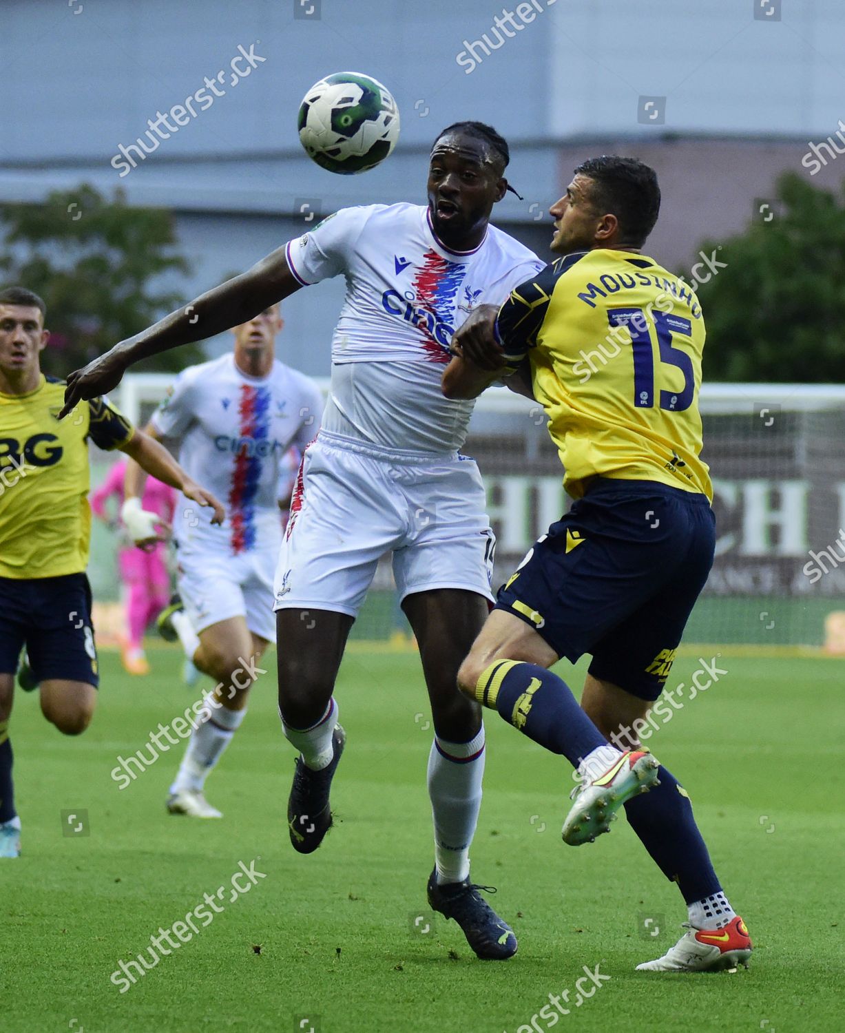 Jeanphilippe Mateta Crystal Palace Battles John Editorial Stock Photo ...