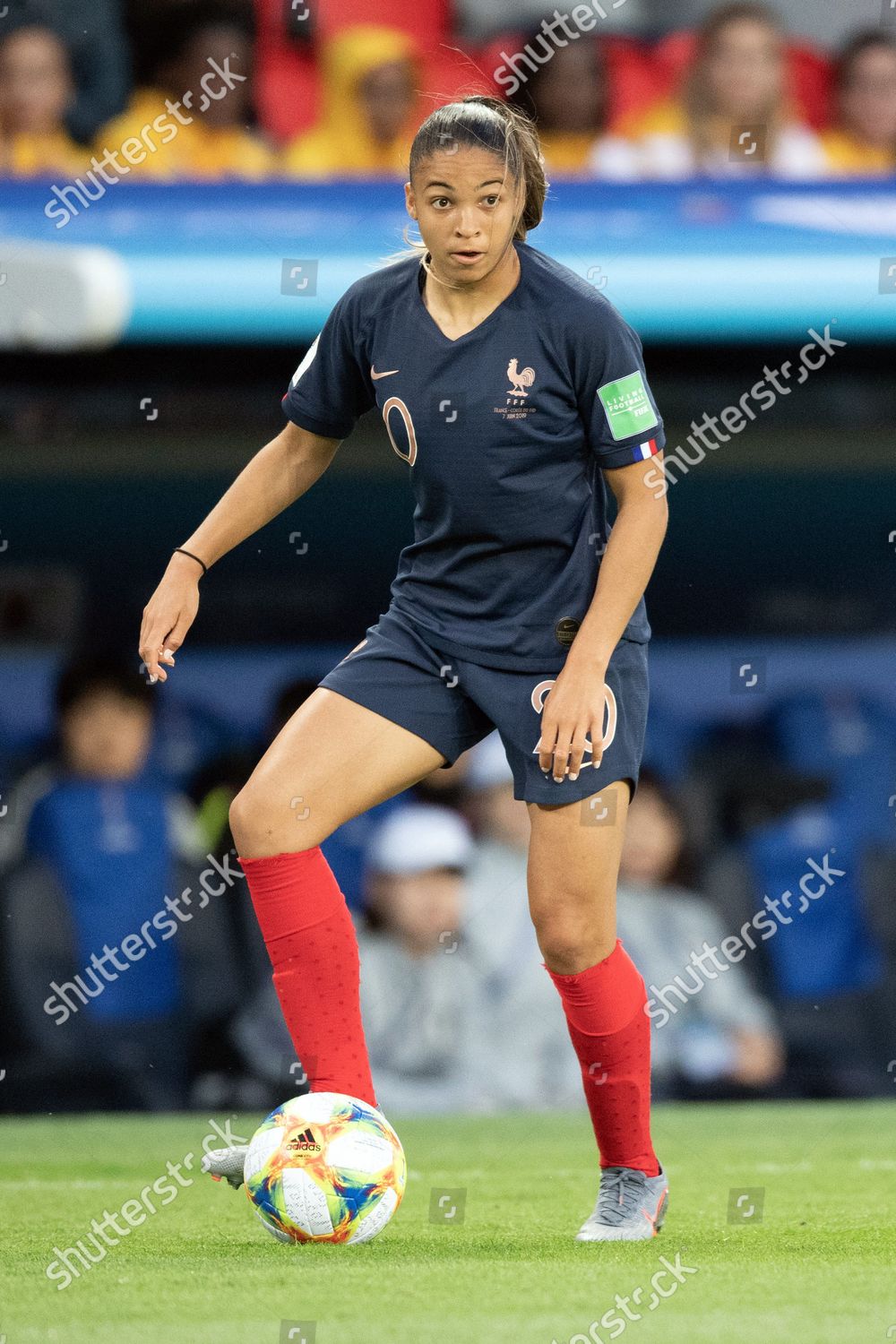 Delphine Cascarino France Action During 2019 Editorial Stock Photo
