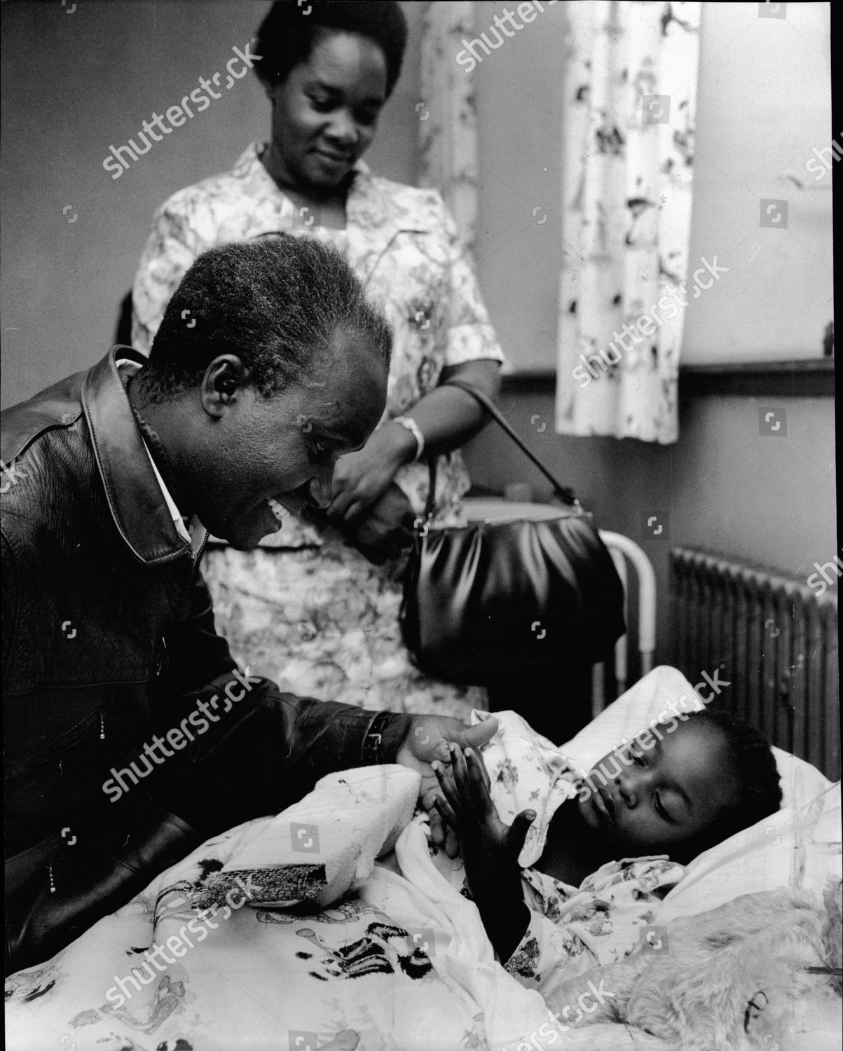 President Kenneth Kaunda Zambia Wife Visit Editorial Stock Photo ...