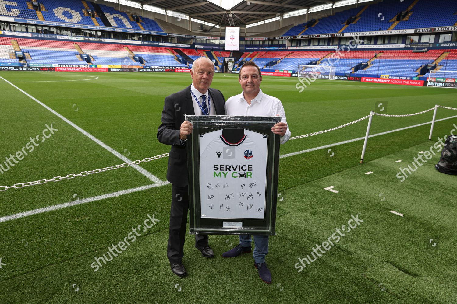 Shirt Sponsor John Thomas Bolton Wanderers Editorial Stock Photo