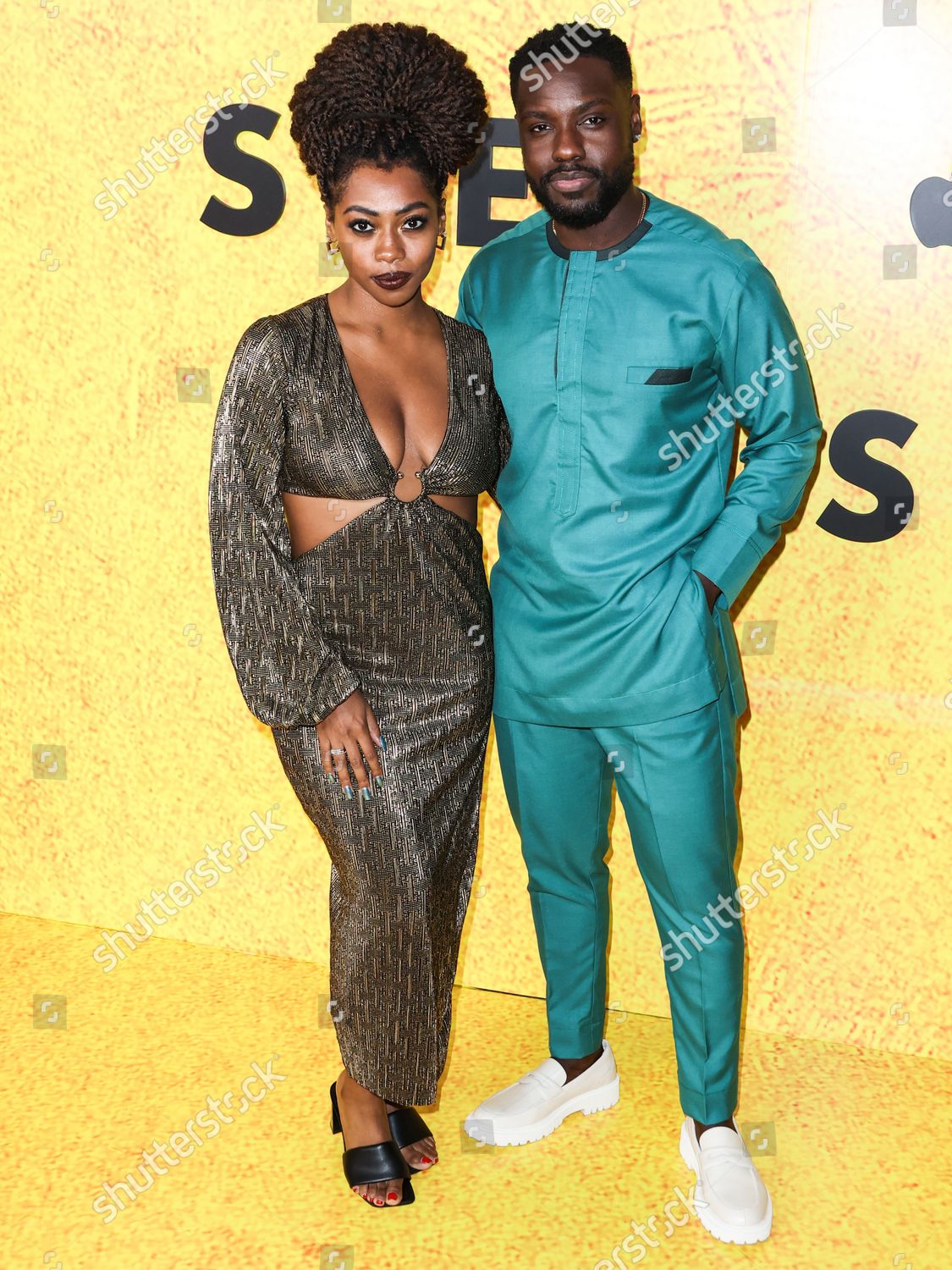 Nigerianamerican Actor Dayo Okeniyi Arrives Los Editorial Stock Photo