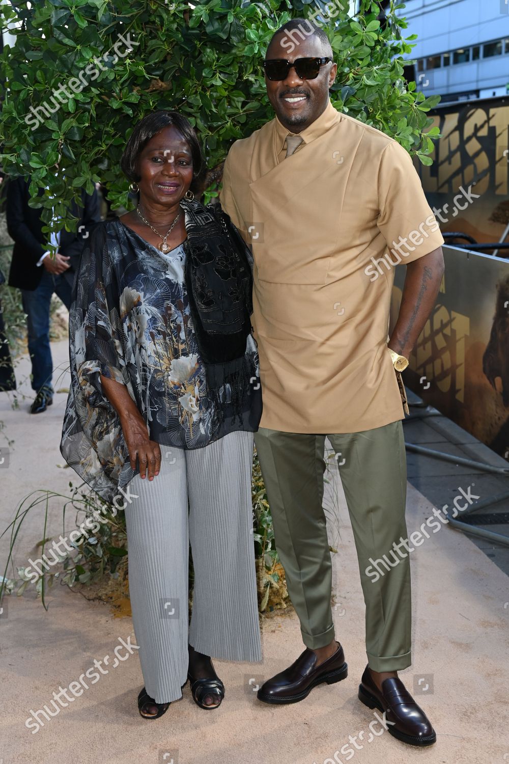 Idris Elba Mother Eve Elba Editorial Stock Photo - Stock Image ...