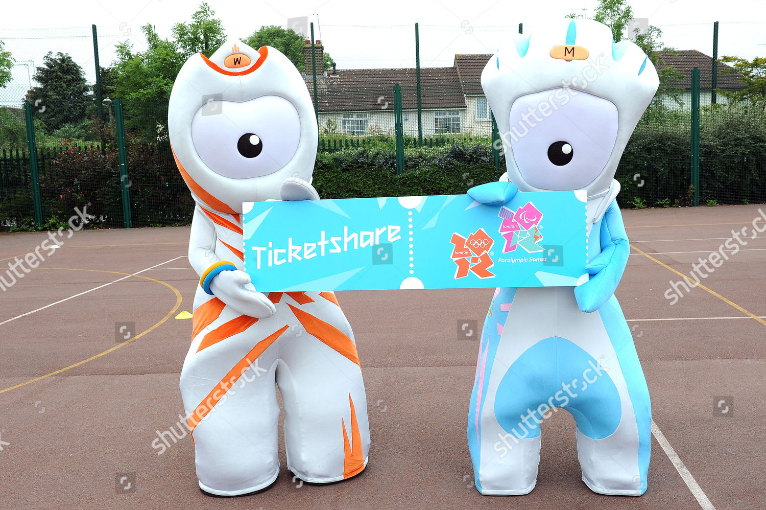 London 2012 Olympic Mascots Editorial Stock Photo Stock Image Shutterstock