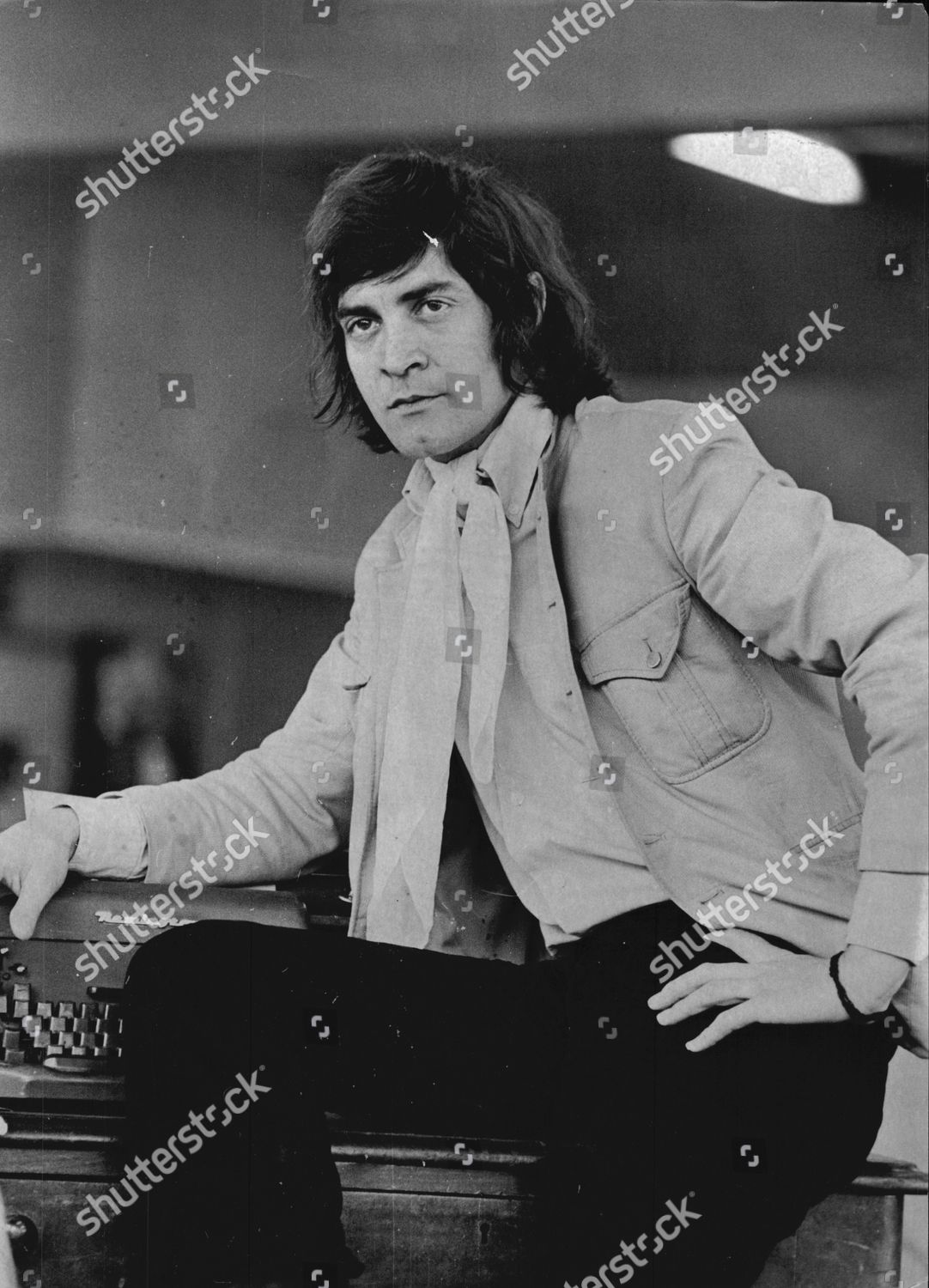 Actor Patrick Mower Cross Thames Tvs Editorial Stock Photo - Stock ...