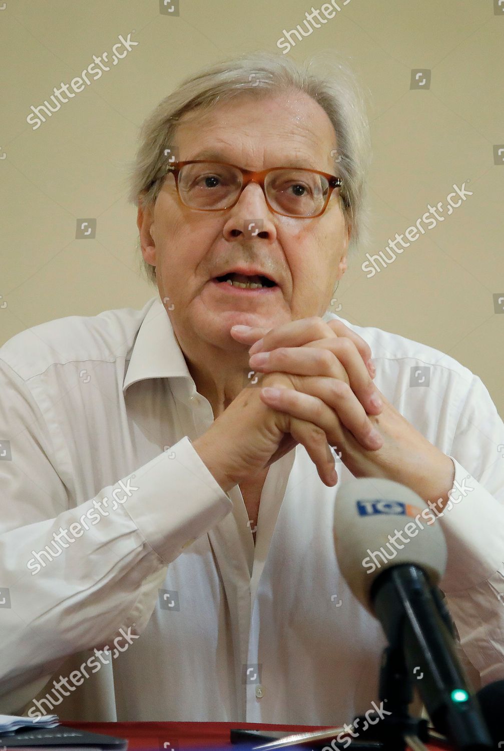 Vittorio Sgarbi Editorial Stock Photo - Stock Image | Shutterstock