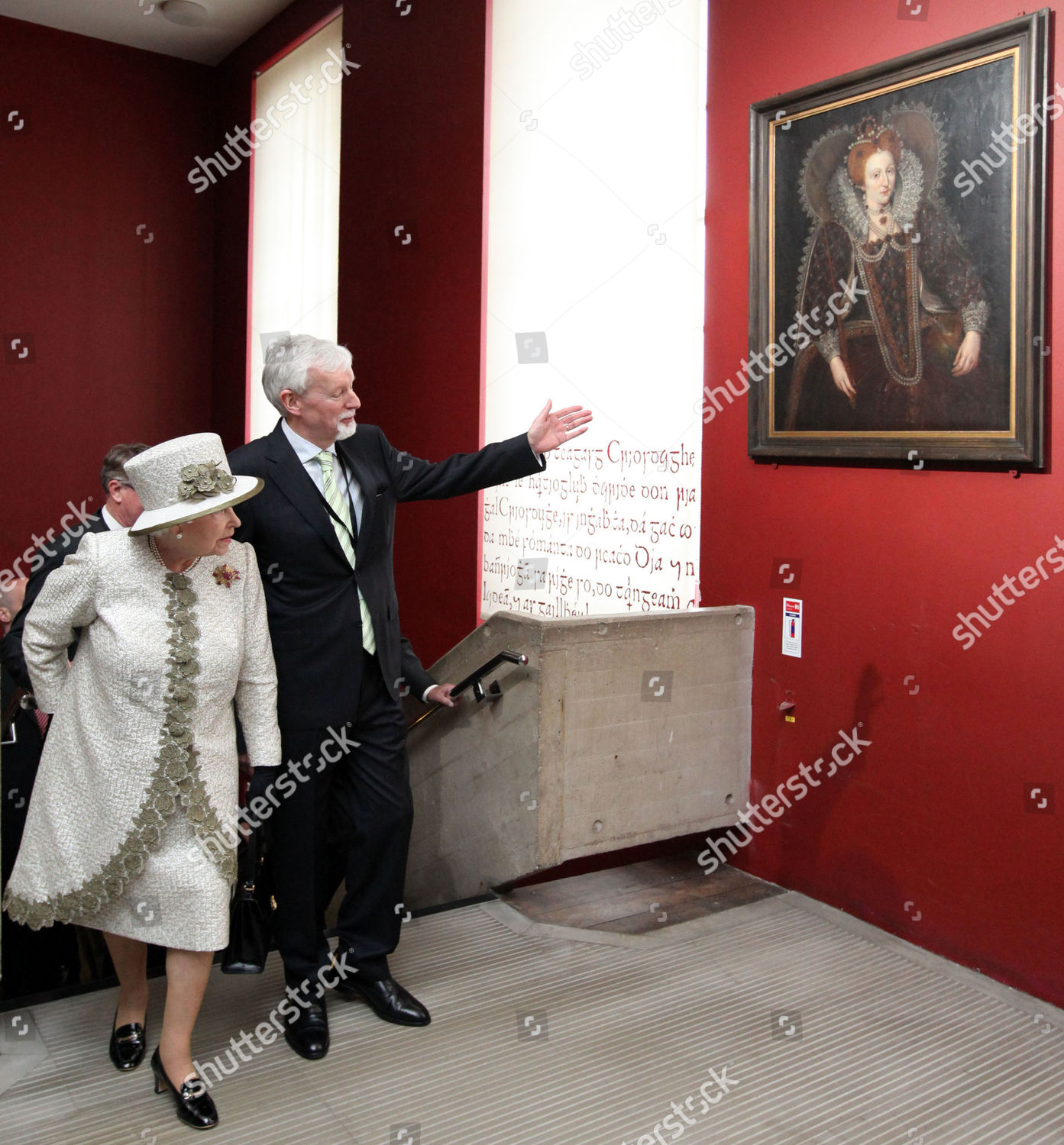 Queen Elizabeth Ii Provost Trinity College Editorial Stock Photo ...