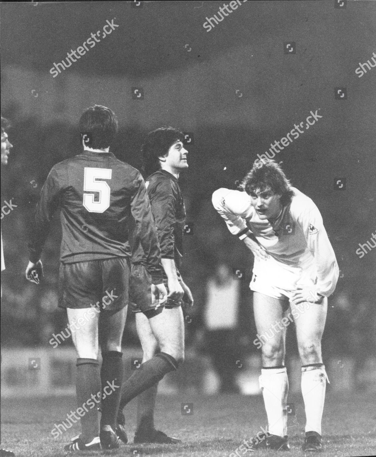 Football European Cup Winners Cup 1981 Editorial Stock Photo Stock
