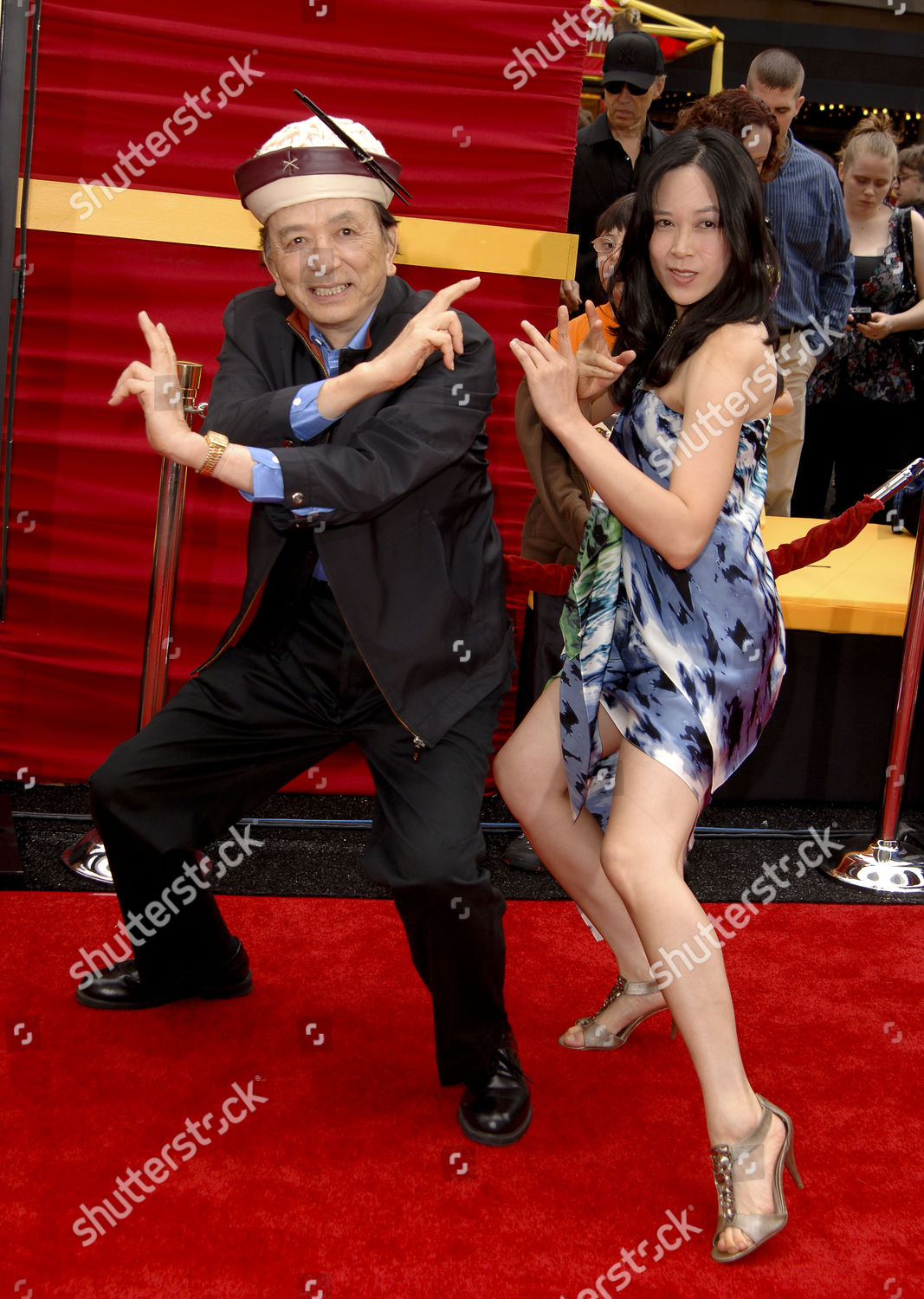 James Hong Daughter April Hong Editorial Stock Photo Stock Image