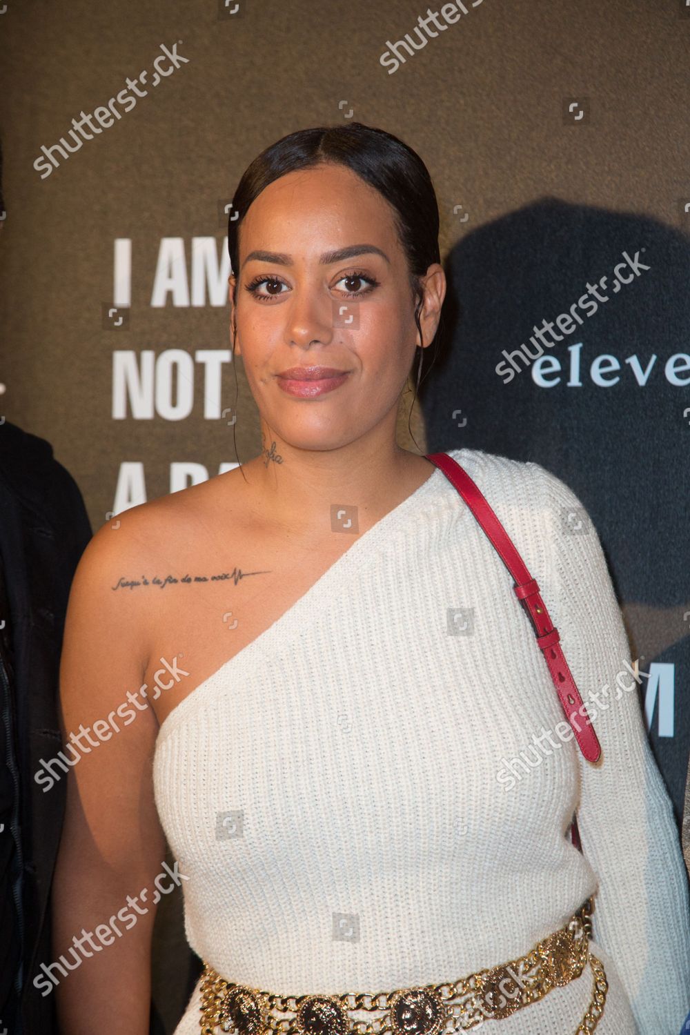 Amel Bent Attends Not Rapper Elevenparis Editorial Stock Photo - Stock