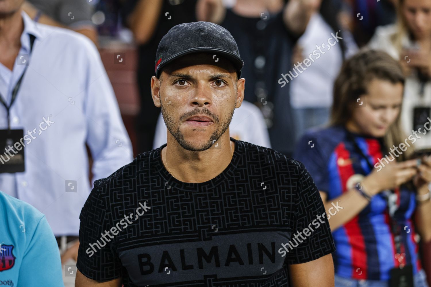 Martin Braithwaite Fc Barcelona During Friendly Editorial Stock Photo