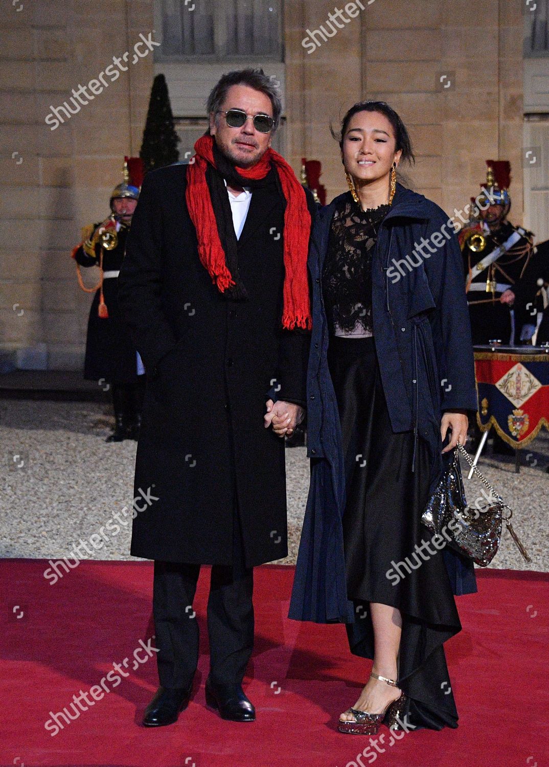 Jeanmichel Jarre His Girlfriend Gong Li Editorial Stock Photo - Stock ...