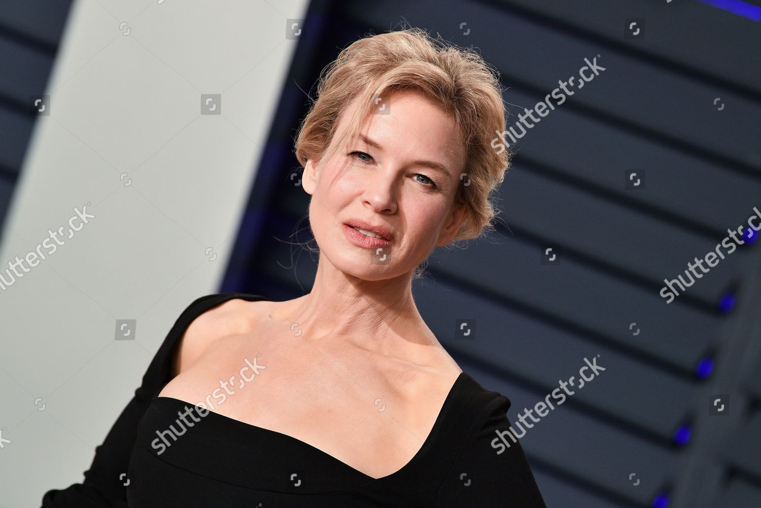 Renee Zellweger Attending 2019 Vanity Fair Editorial Stock Photo