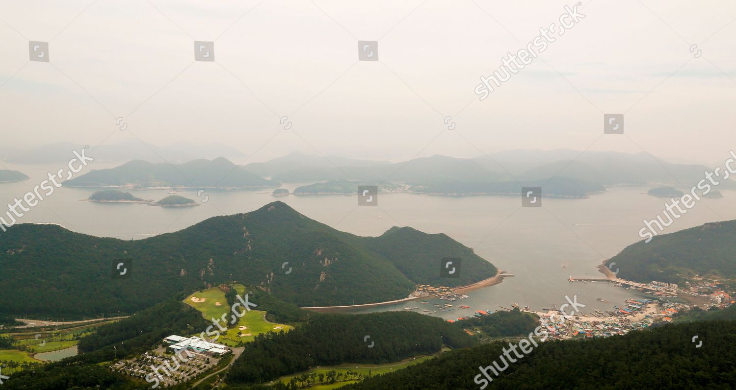 Hansan Island Area Hansan Island Area Editorial Stock Photo Stock