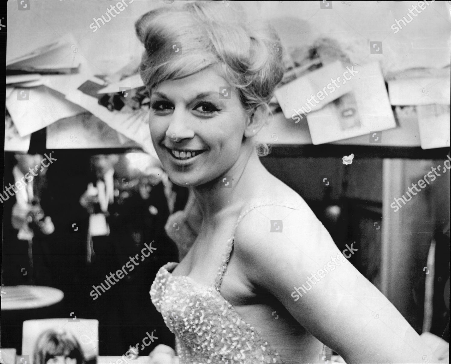 Singer Jackie Trent Her Dressing Room Editorial Stock Photo - Stock ...
