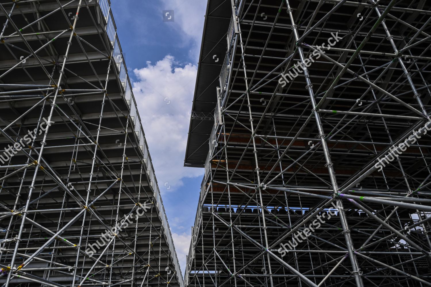 Grandstand Scaffolding Editorial Stock Photo Stock Image Shutterstock