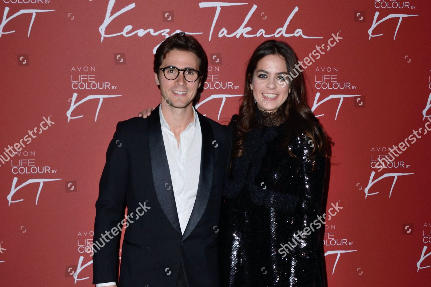 Julien Dereims Anouchka Delon Attending Avon Editorial Stock Photo ...