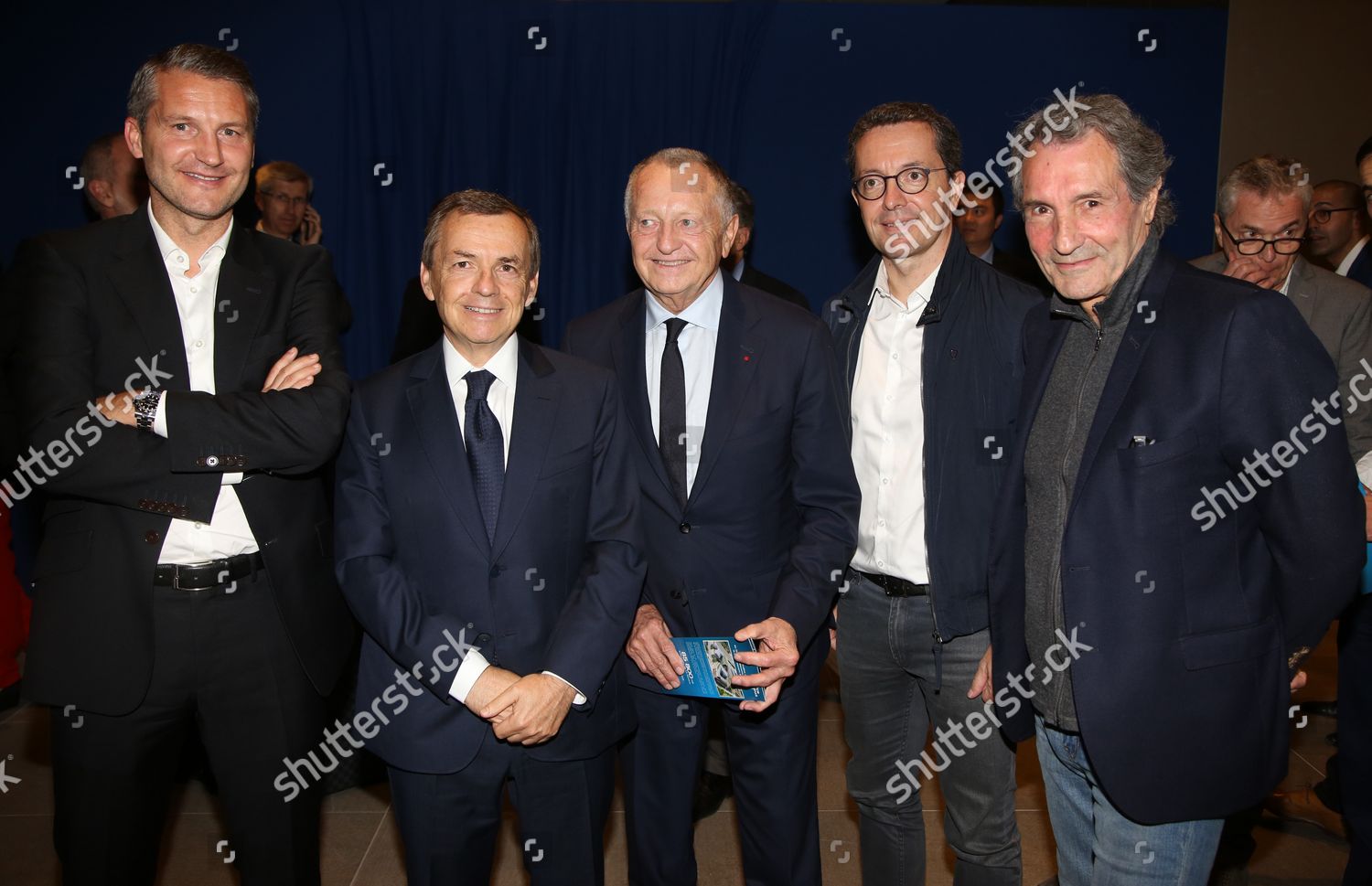 Olivier Letang Alain Weill Jeanmichel Aulas Editorial Stock Photo ...