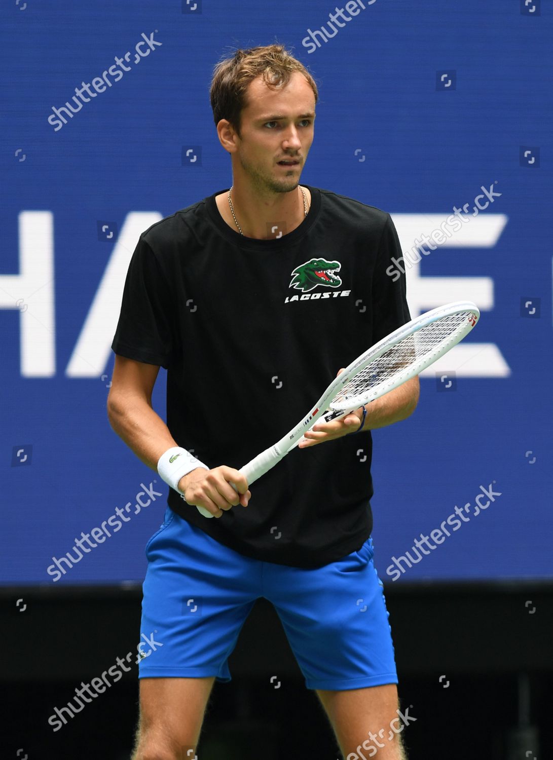 Daniil Medvedev Seen On Practice Court Editorial Stock Photo - Stock