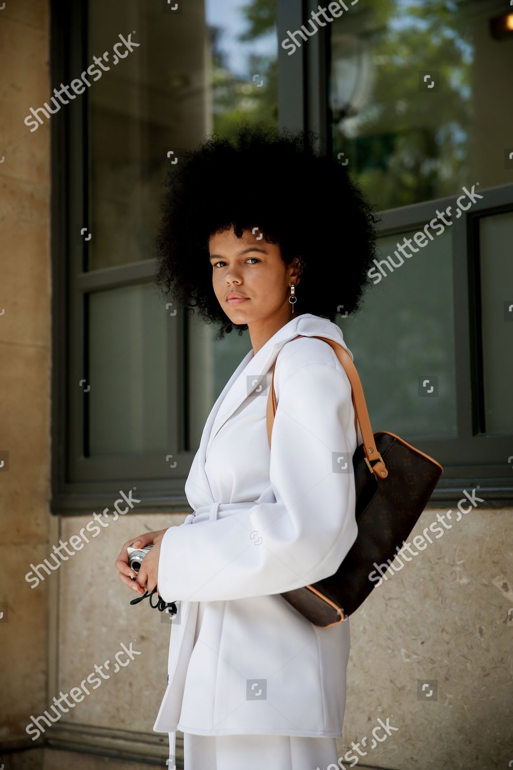 Street Style Laura Lada Garnier Arriving Editorial Stock Photo - Stock ...