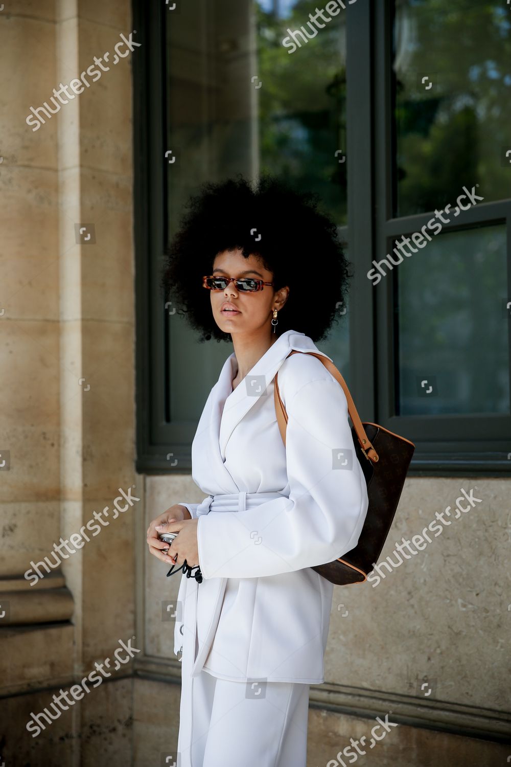 Street Style Laura Lada Garnier Arriving Editorial Stock Photo - Stock ...