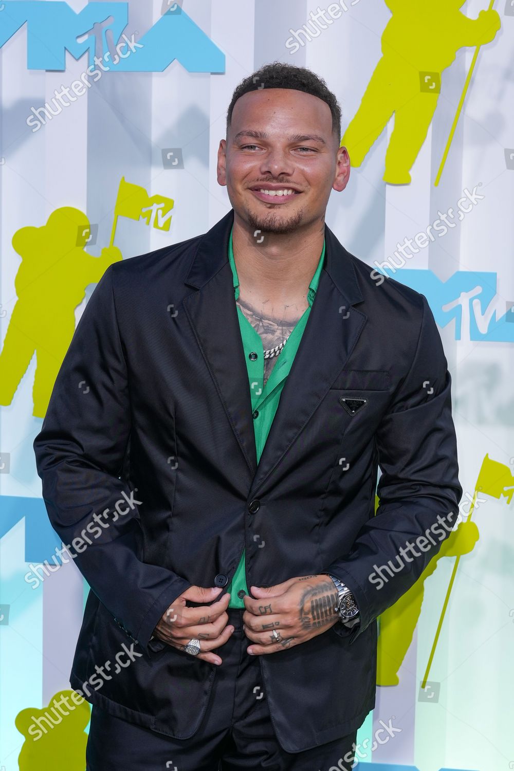 Kane Brown Attends 2022 Mtv Video Editorial Stock Photo - Stock Image 