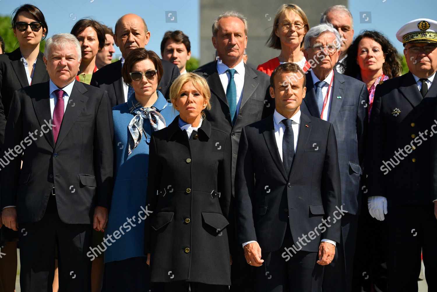 French President Emmanuel Macron First Lady Editorial Stock Photo 