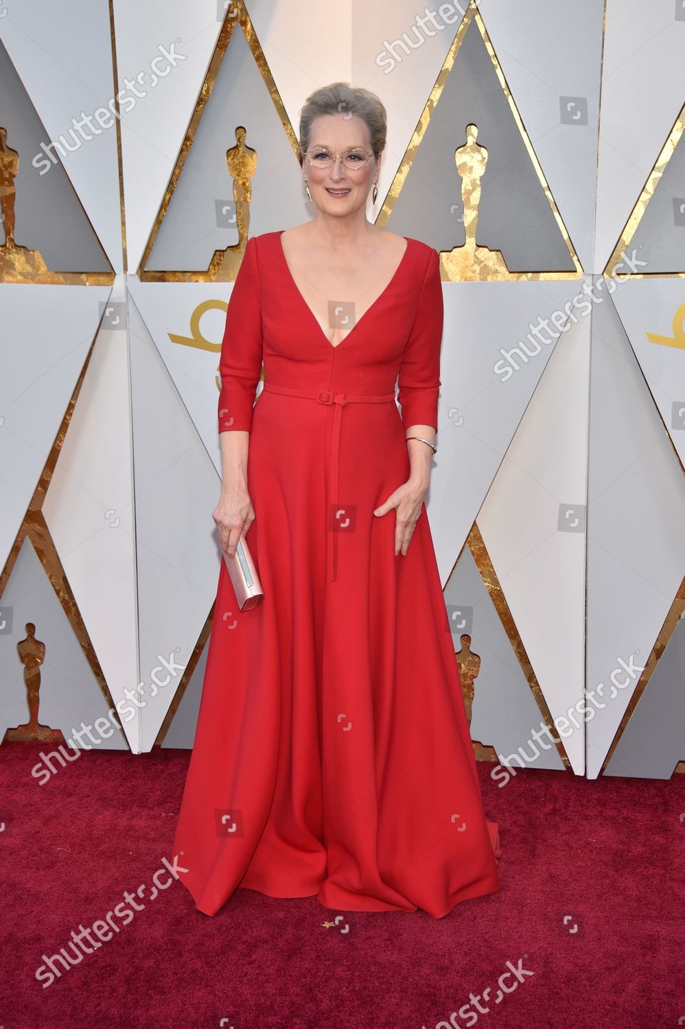Meryl Streep Arriving 90th Annual Academy Editorial Stock Photo - Stock