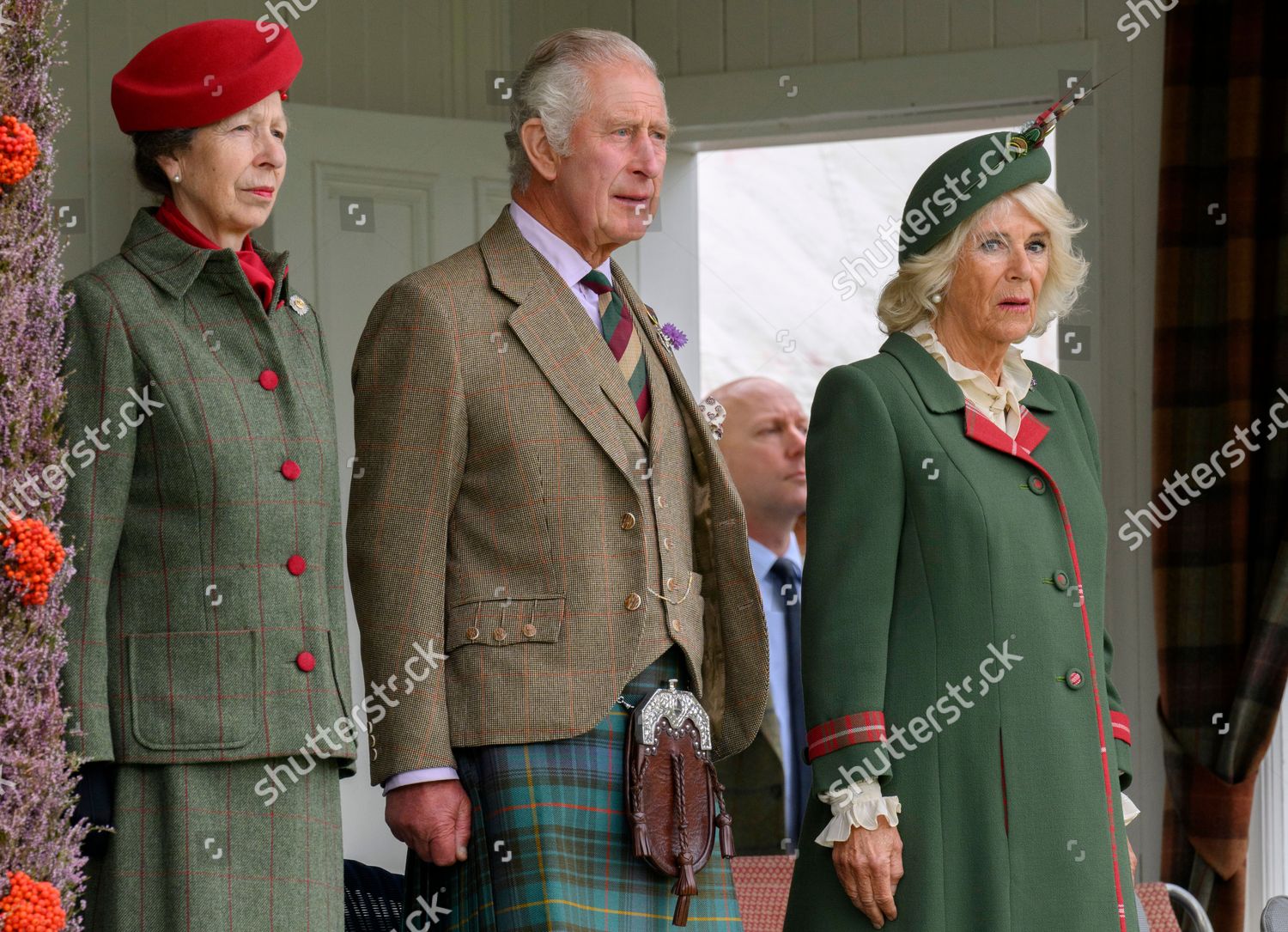 Princess Anne Prince Charles Camilla Duchess Editorial Stock Photo ...