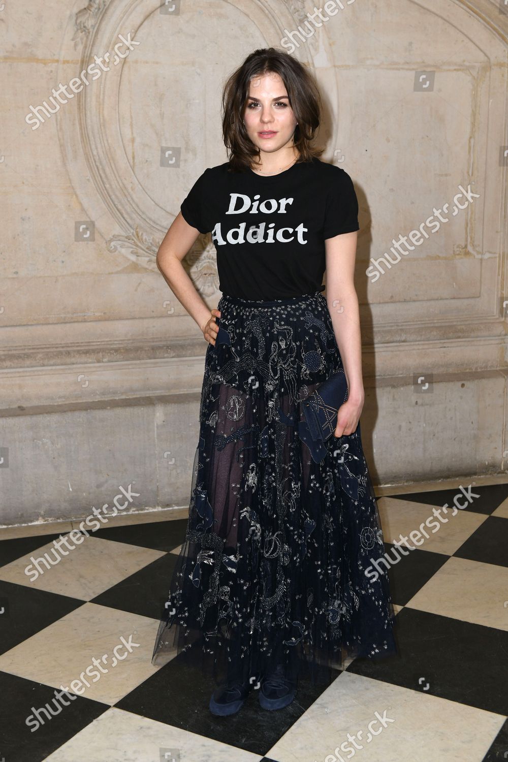 Morgane Polanski Attends Christian Dior Haute Editorial Stock Photo ...