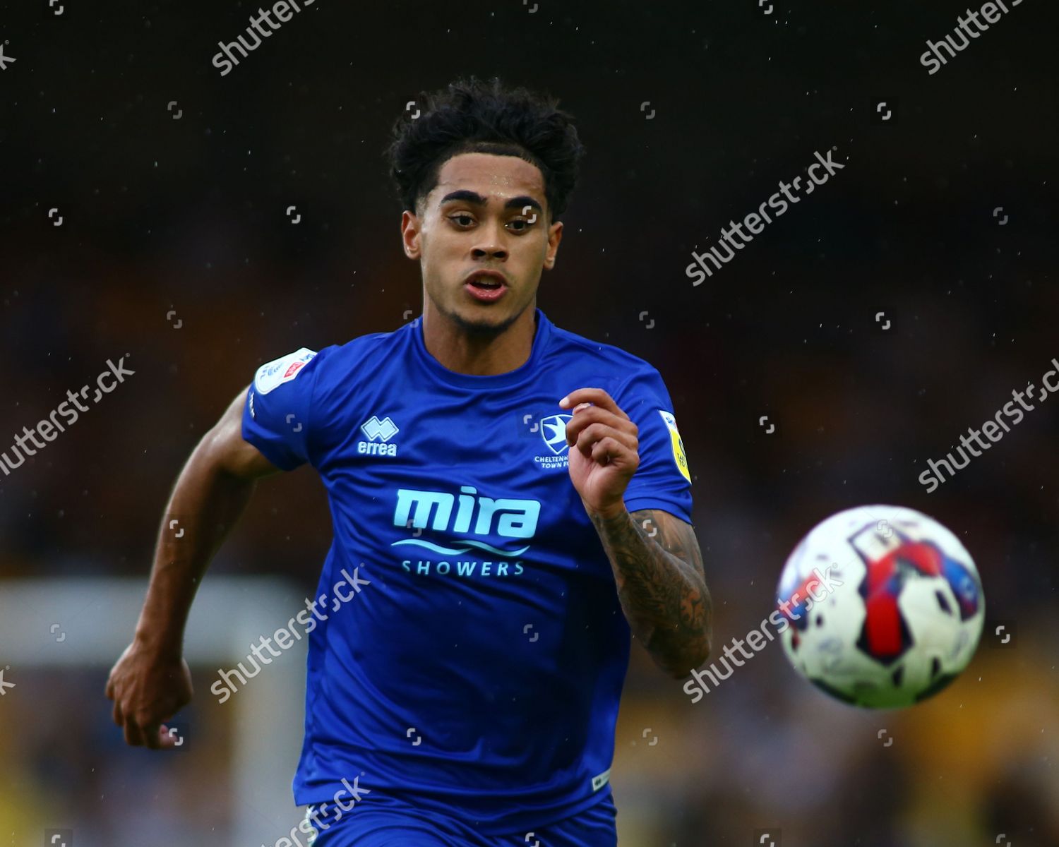 Christian Norton Cheltenham Town Pictured Ball Editorial Stock Photo