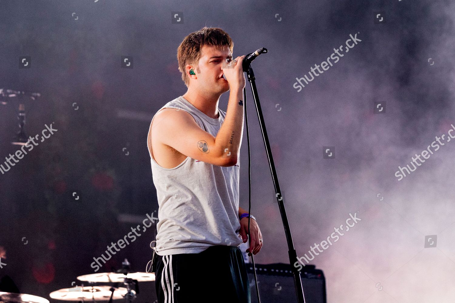 Fontaines Dc Live Concert Rock En Editorial Stock Photo Stock Image