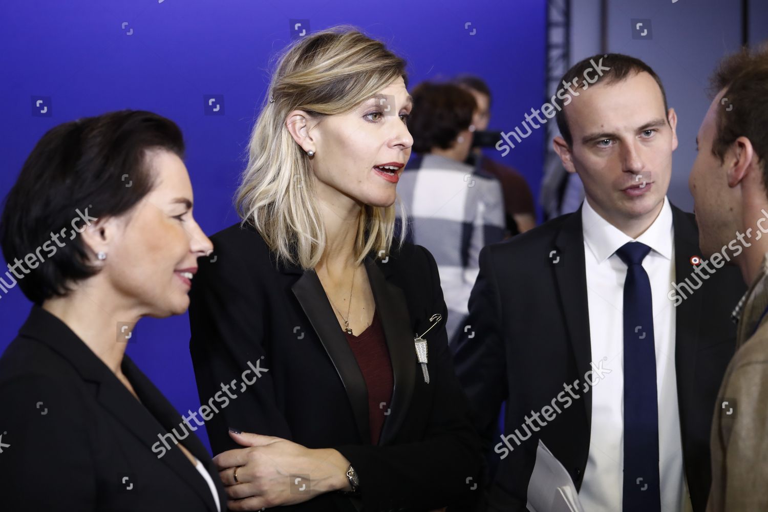 Laurence Sailliet Virginie Dubymuller Fabien Di Editorial Stock Photo 