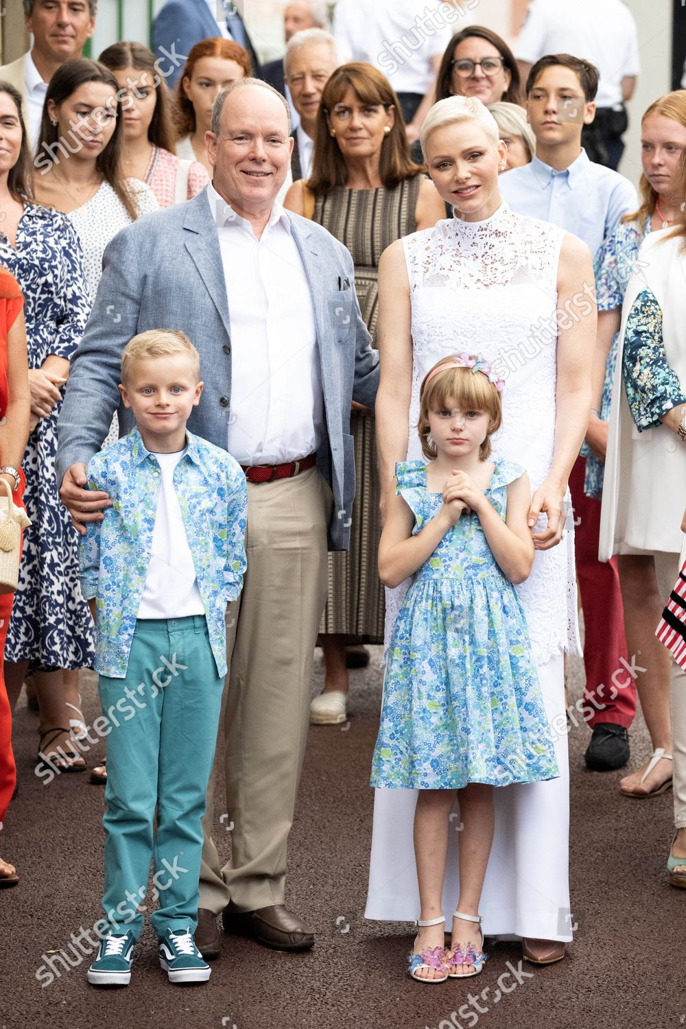 Princess Charlene Monaco Prince Jacques Monaco Editorial Stock Photo ...