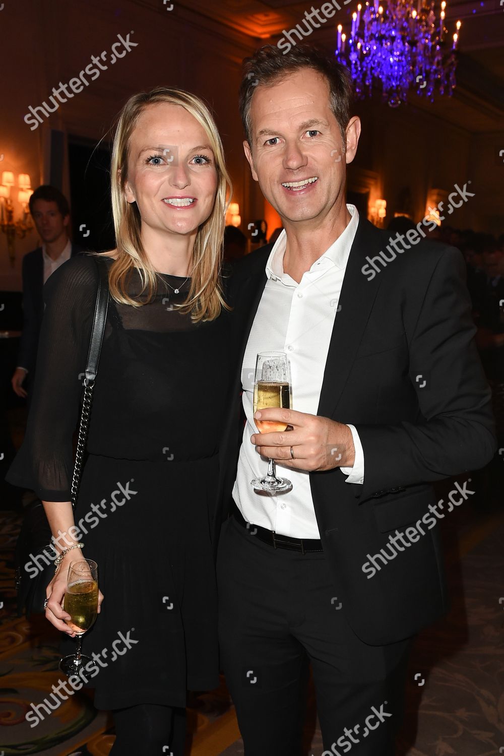 Edgar Grospiron His Wife Nathalie Attend Editorial Stock Photo - Stock ...