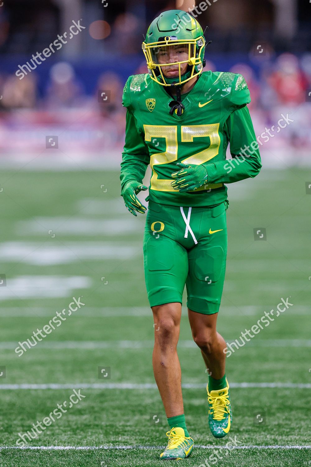 Oregons Darren Barkins 22 Warms Prior Editorial Stock Photo - Stock ...