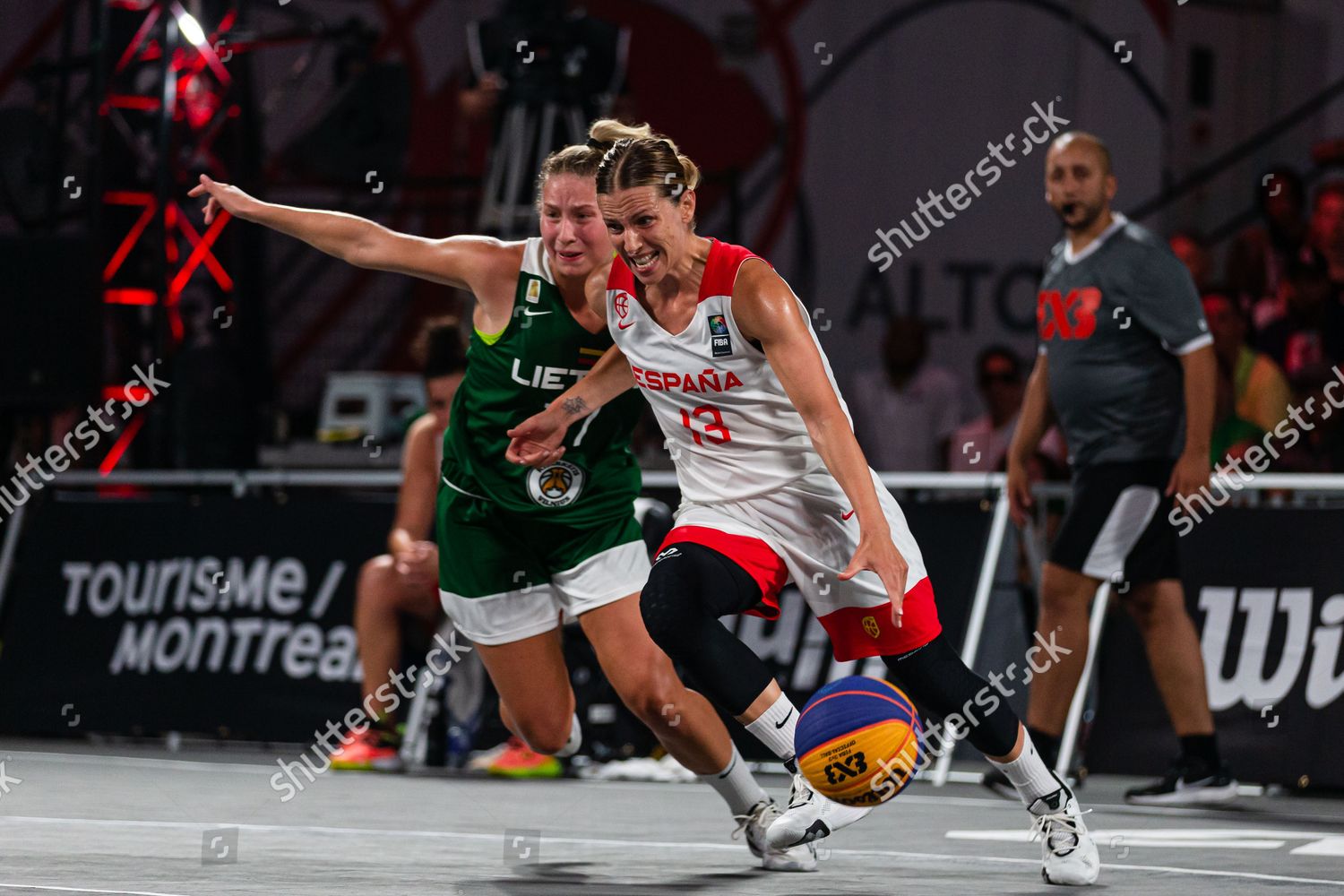 Sandra Ygueravide White Team Spain Action Editorial Stock Photo Stock