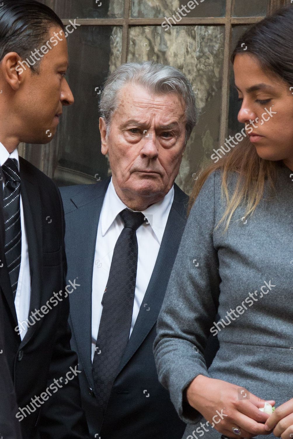 Alain Delon His Daughter Anouchka Delon Editorial Stock Photo - Stock ...
